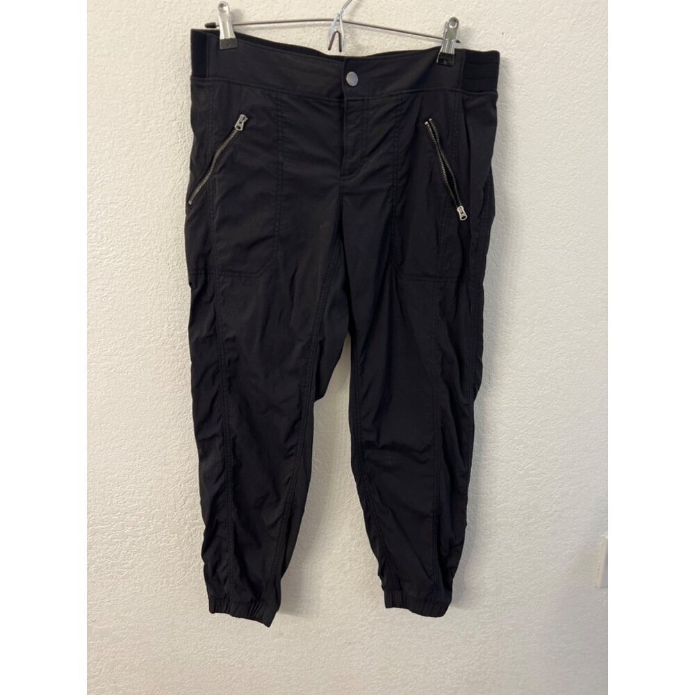 Athleta black treakie north joggers mens size 12